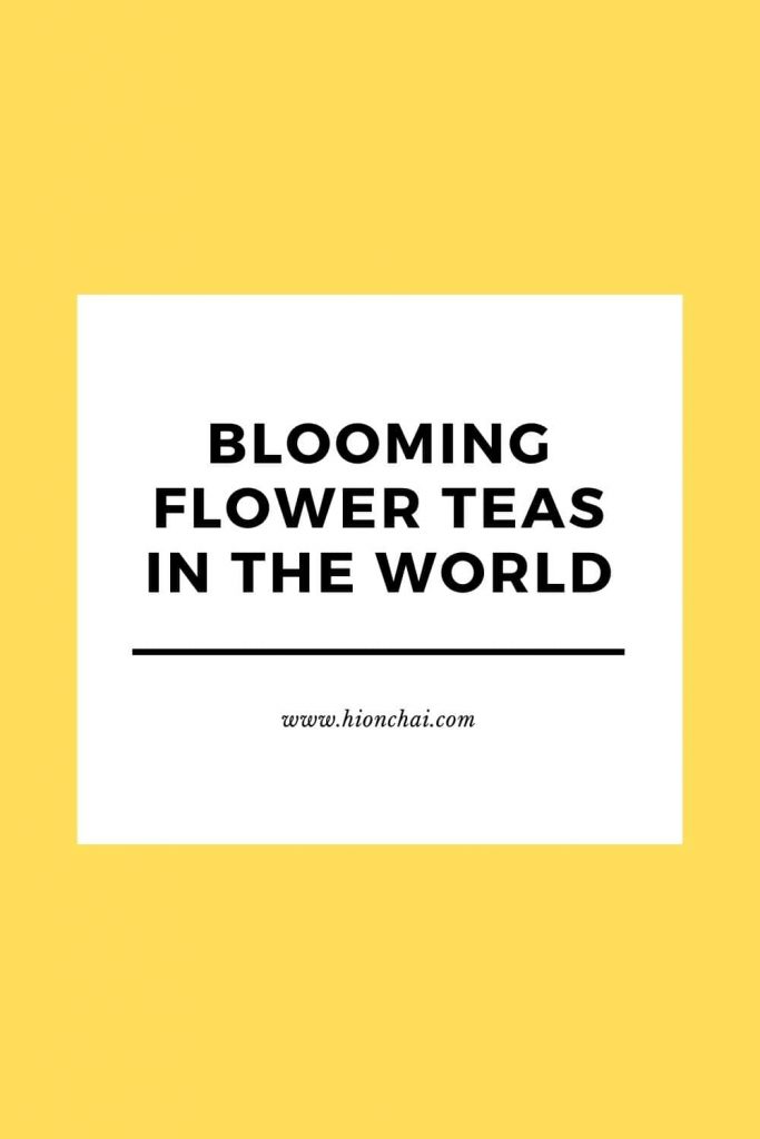 Blooming Flower Teas